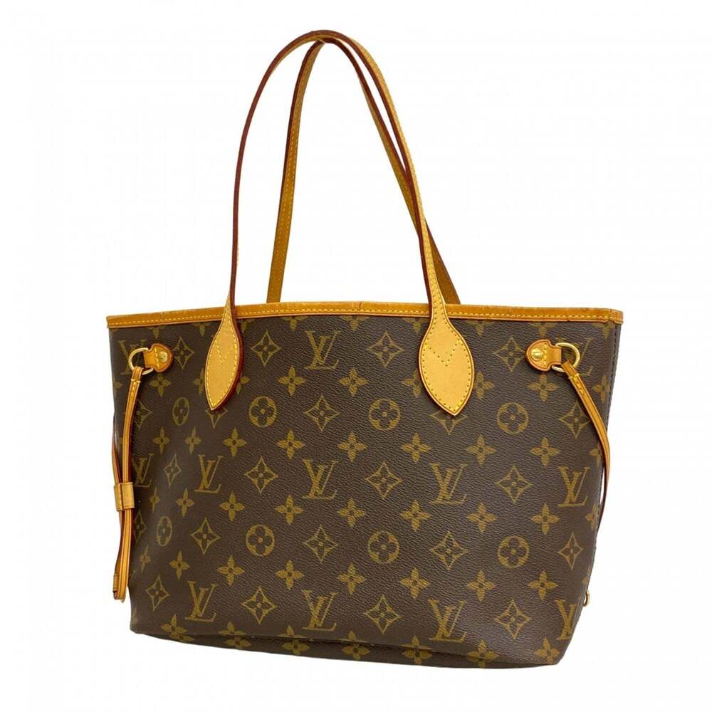 LOUIS VUITTON Brown Monogram Neverfull PM Tote Bag - Picture 1 of 11